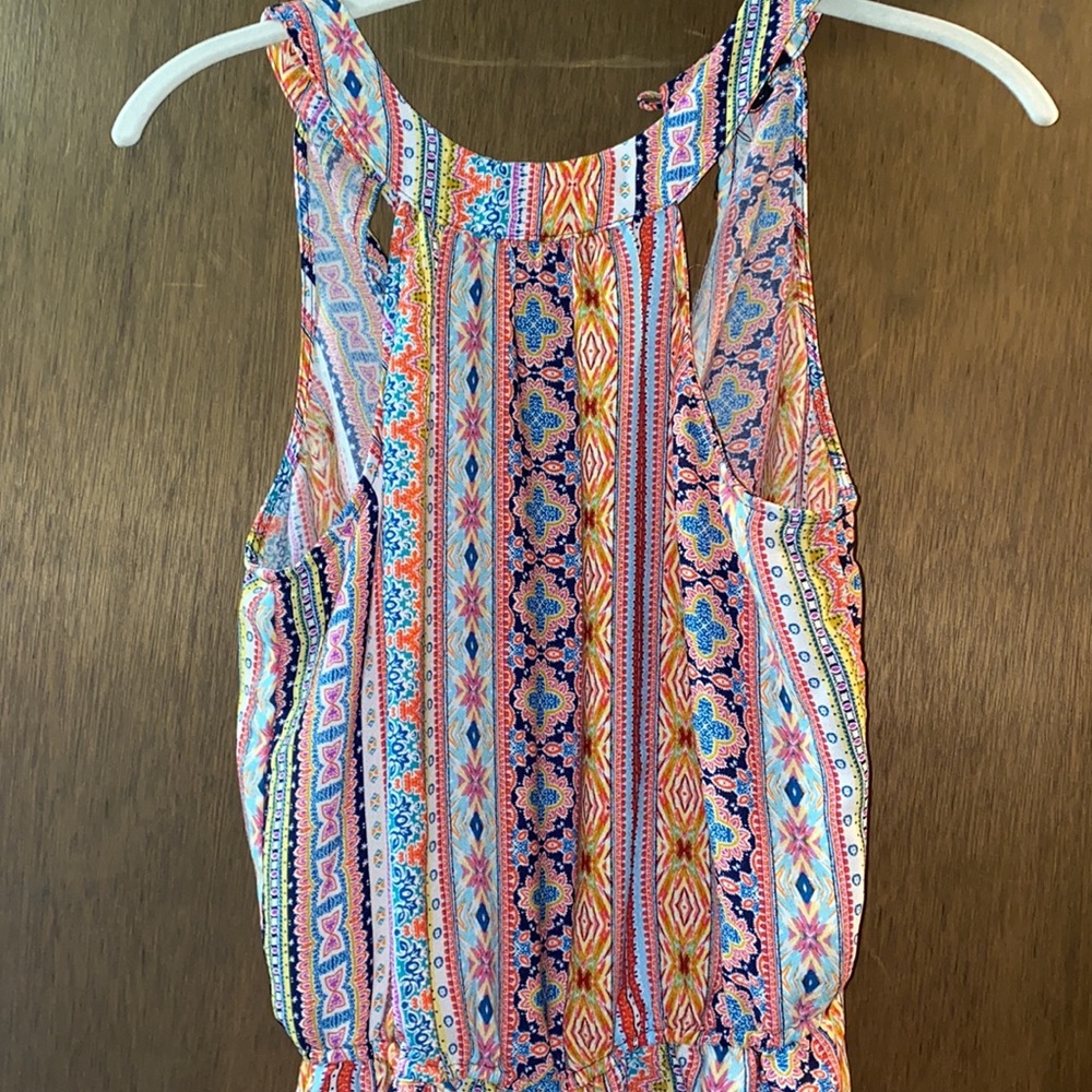 Medium printed romper